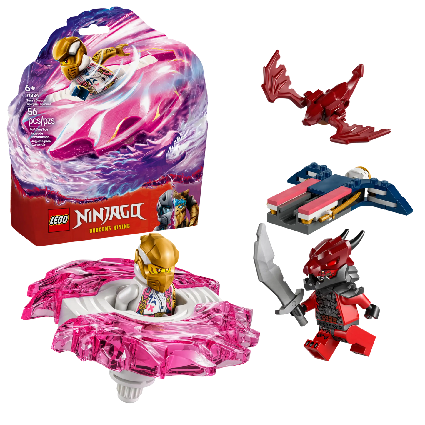 LEGO Ninjago 71824 Sora's Dragon Spinjitzu Spinner
