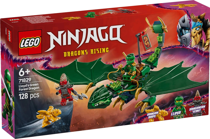 LEGO Ninjago 71829 Lloyd's Green Forest Dragon