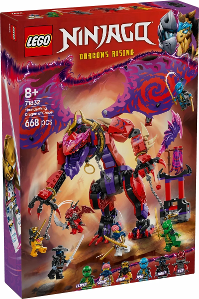 LEGO Ninjago 71832 Thunderfang Dragon of Chaos