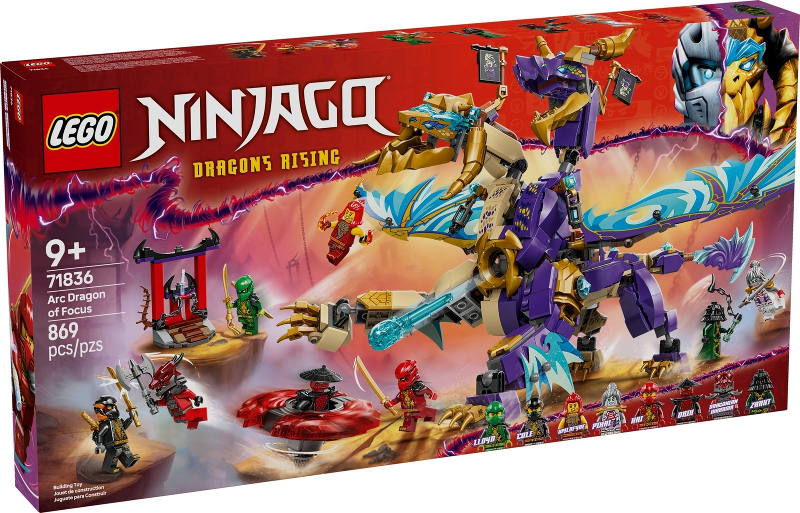LEGO Ninjago 71836 Arc Dragon of Focus