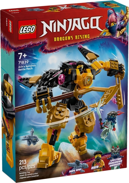 LEGO Ninjago 71839 Arin's Spinjitzu Battle Mech