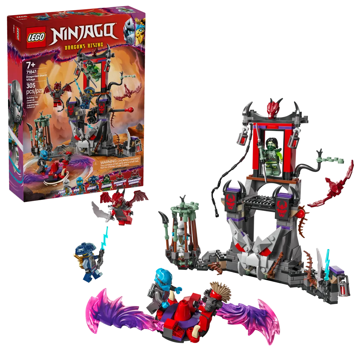 LEGO Ninjago 71841 Dragonian Storm Village