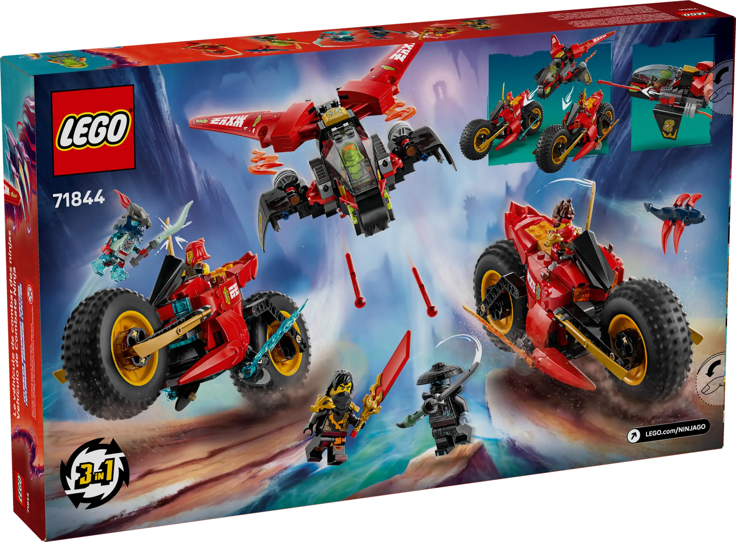 LEGO Ninjago 71844 Ninja Combat Vehicle