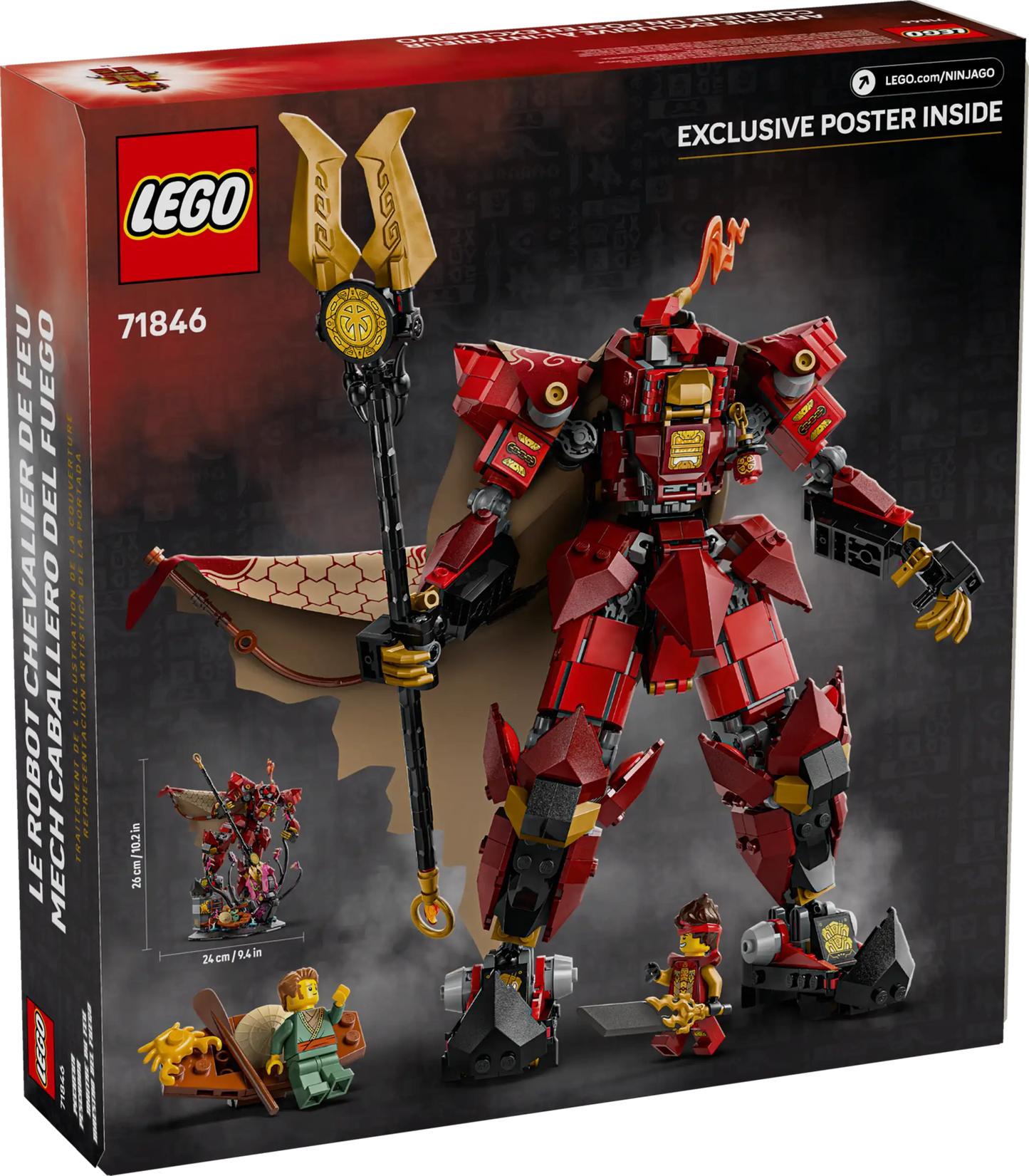 LEGO Ninjago 71846 The Fire Knight Mech