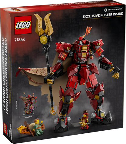 LEGO Ninjago 71846 The Fire Knight Mech