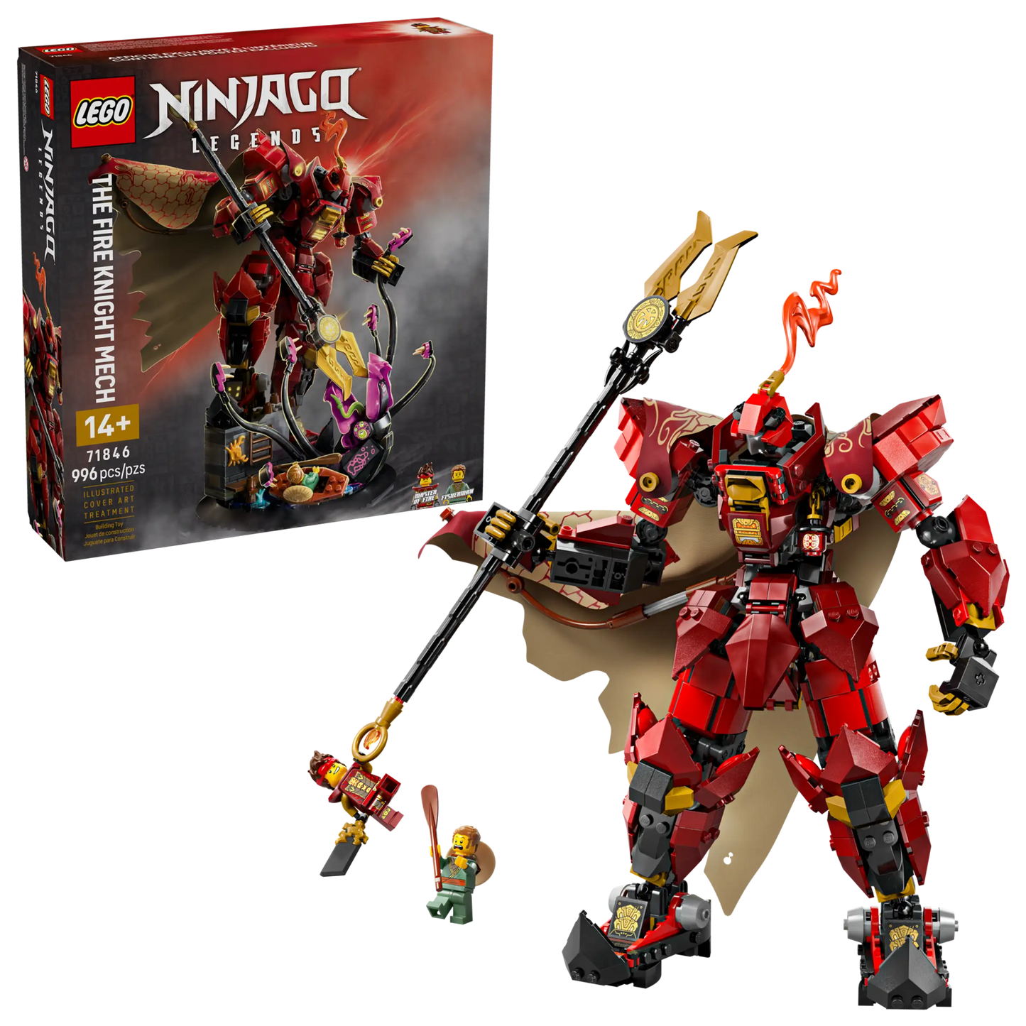LEGO Ninjago 71846 The Fire Knight Mech