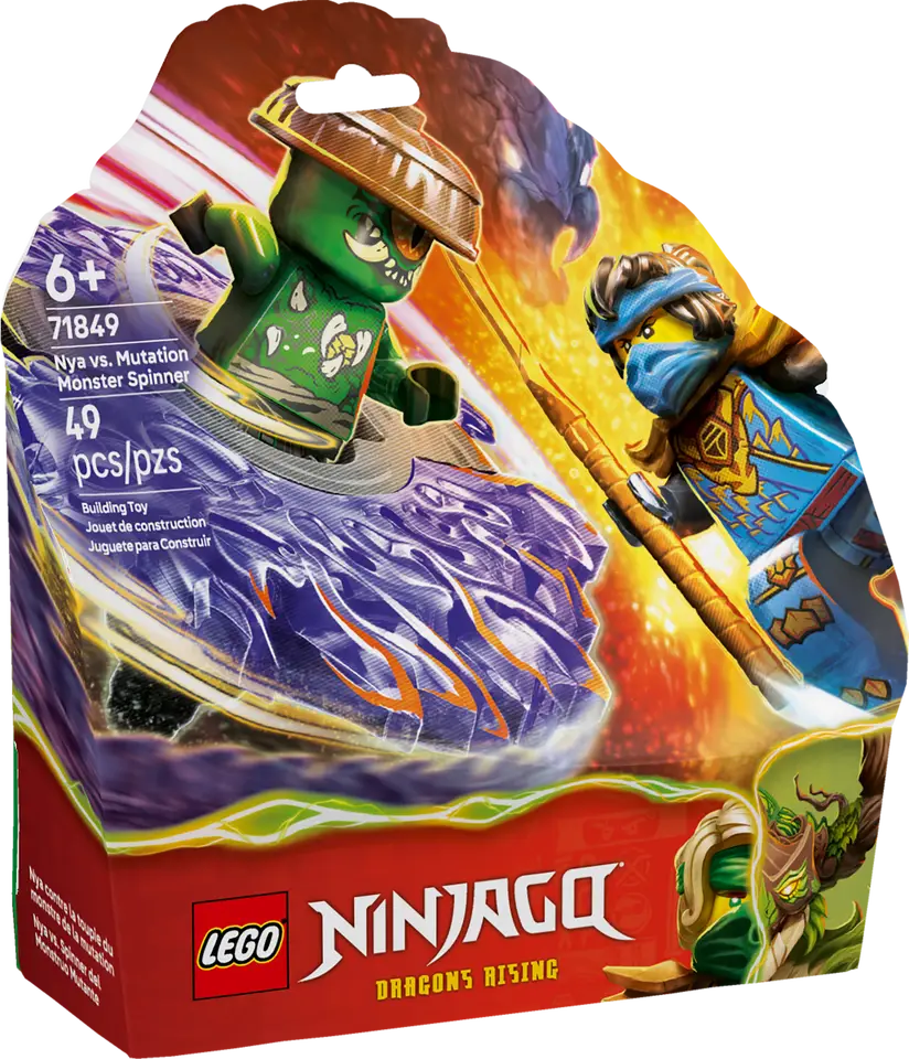 LEGO Ninjago 71849 Nya vs. Mutation Monster Spinner