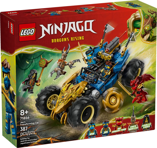 LEGO Ninjago 71856 Jay's Transforming Car