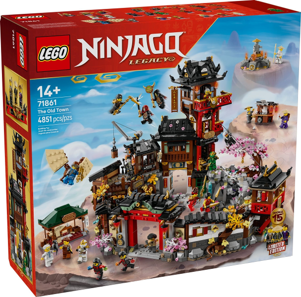 LEGO Ninjago Legacy 71861 The Old Town 15th Anniversary