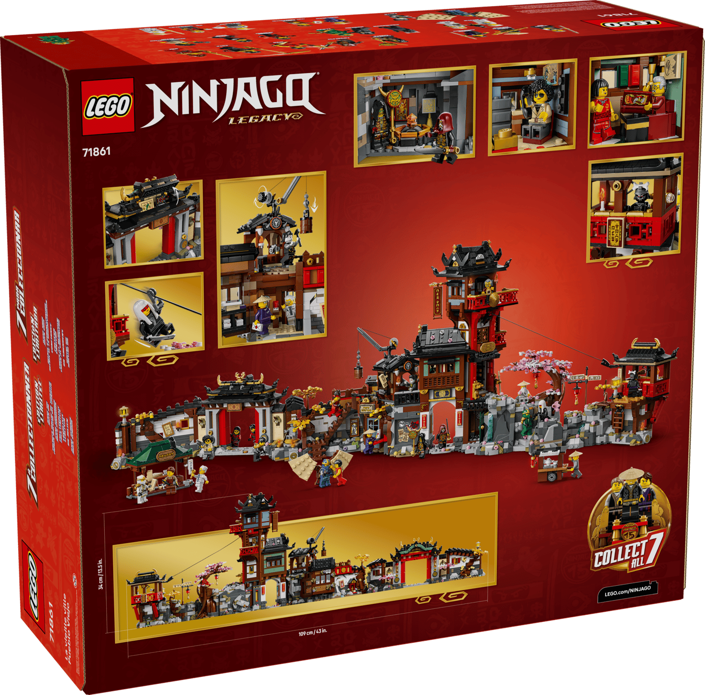 LEGO Ninjago Legacy 71861 The Old Town 15th Anniversary