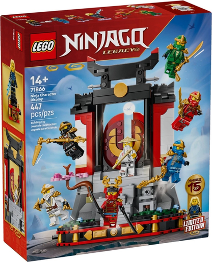 LEGO Ninjago Legacy 71866 Ninja Character Display 15th Anniversary