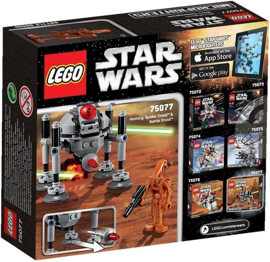 LEGO Star Wars 75077 Homing Spider Droid