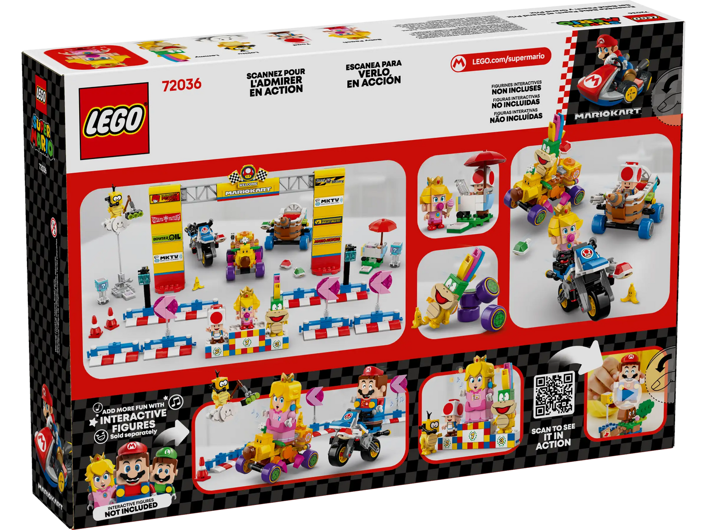 LEGO Super Mario 72036 Baby Peach & Grand Prix Set
