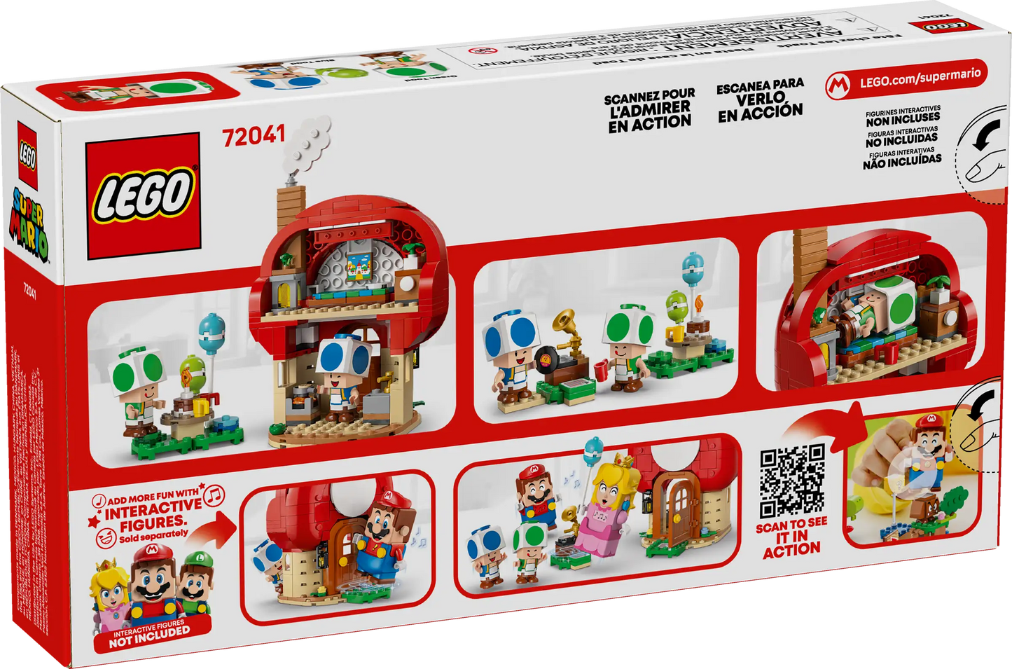 LEGO Super Mario 72041 Party at Toad's House