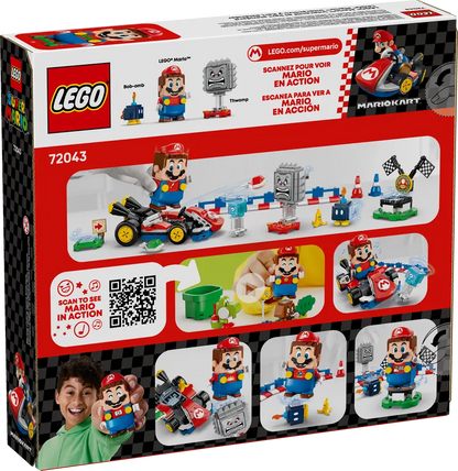 LEGO Super Mario 72043 Interactive LEGO Mario & Standard Kart