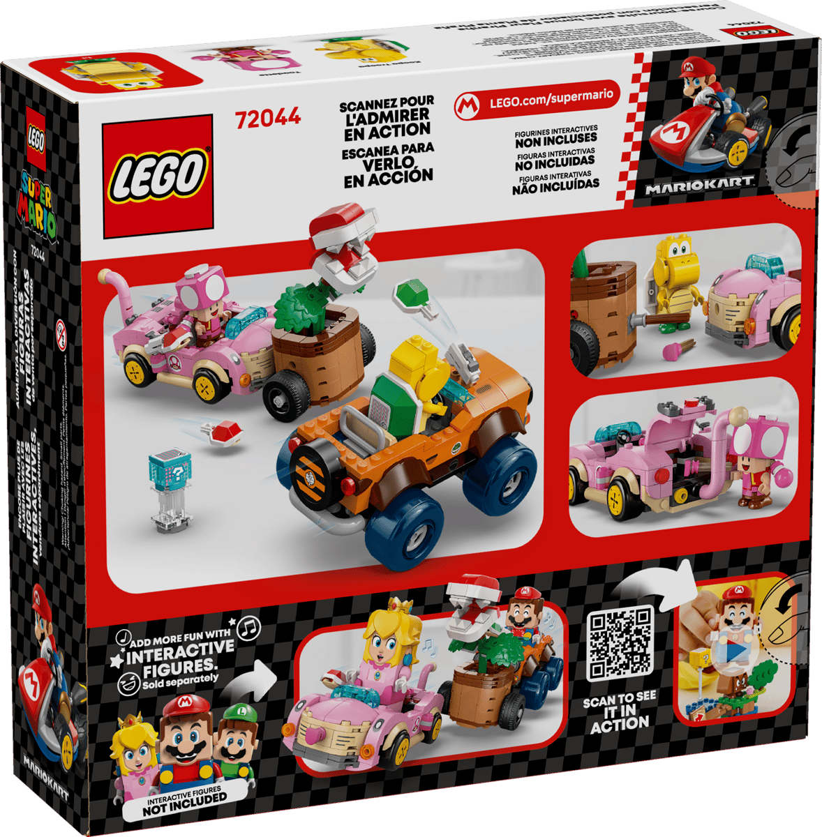 LEGO Super Mario 72044 Mario Kart™ – Piranha Plant Power-Up Pursuit