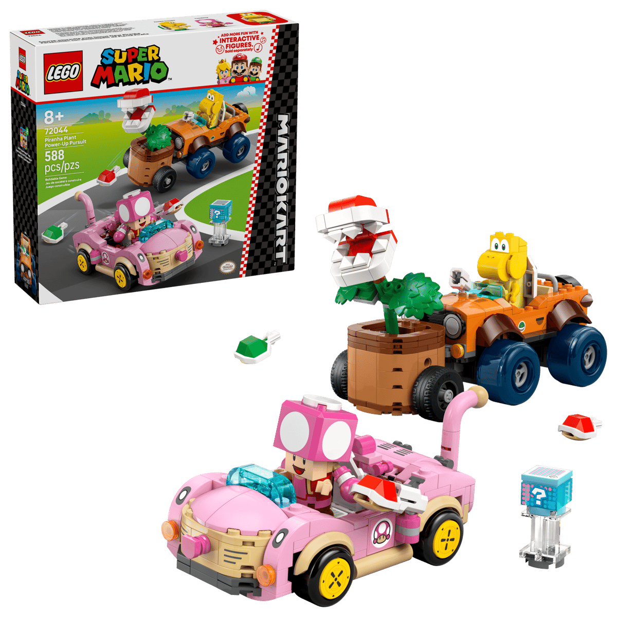 LEGO Super Mario 72044 Mario Kart™ – Piranha Plant Power-Up Pursuit