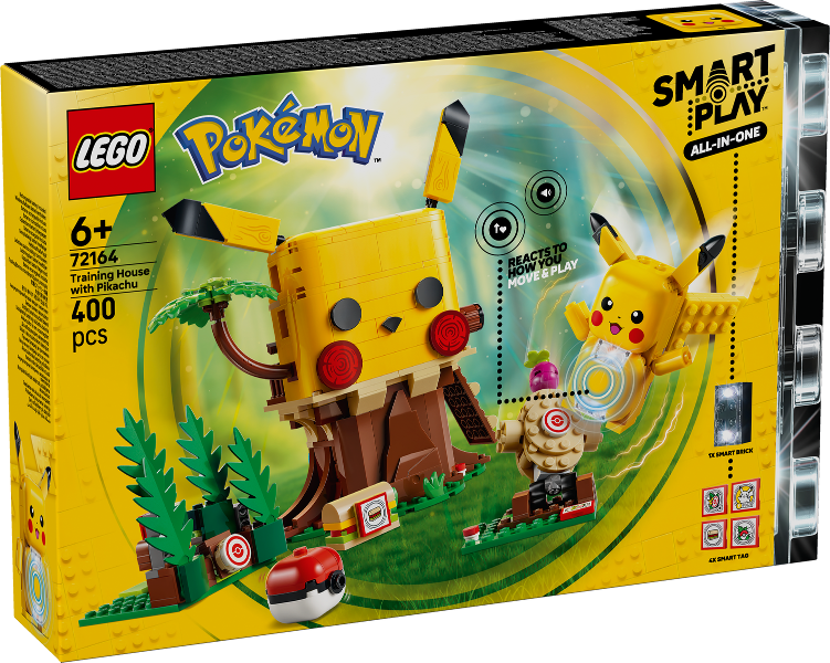 LEGO Pokemon SMART PLAY Training House with Pikachu
