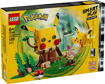 LEGO Pokemon SMART PLAY Training House with Pikachu