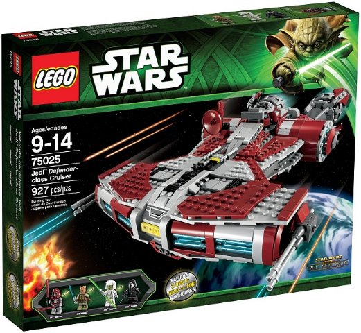 LEGO Star Wars 75025 Jedi Defender-class Cruiser