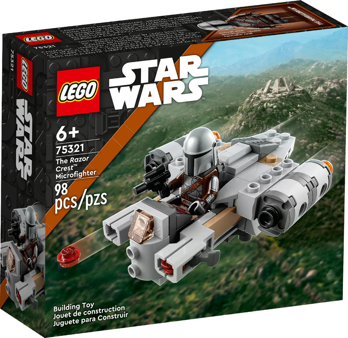 Mini Lego Razor Crest LEGO Star Wars 75321 The Razor Crest Microfighter – BRICK STORE