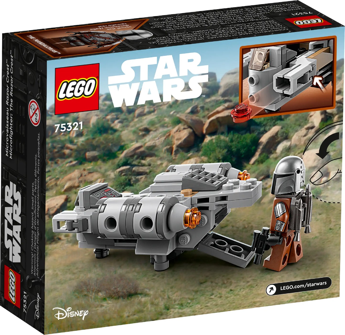 LEGO Star Wars 75321 The Razor Crest Microfighter