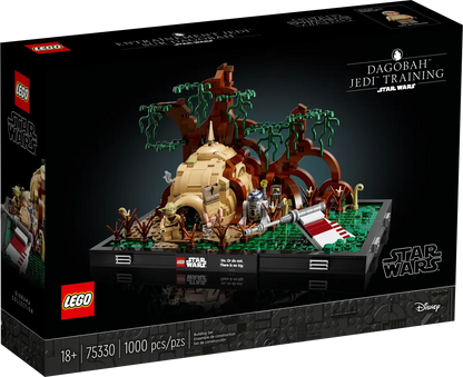 LEGO Star Wars 75330 Dagobah Jedi Training Diorama