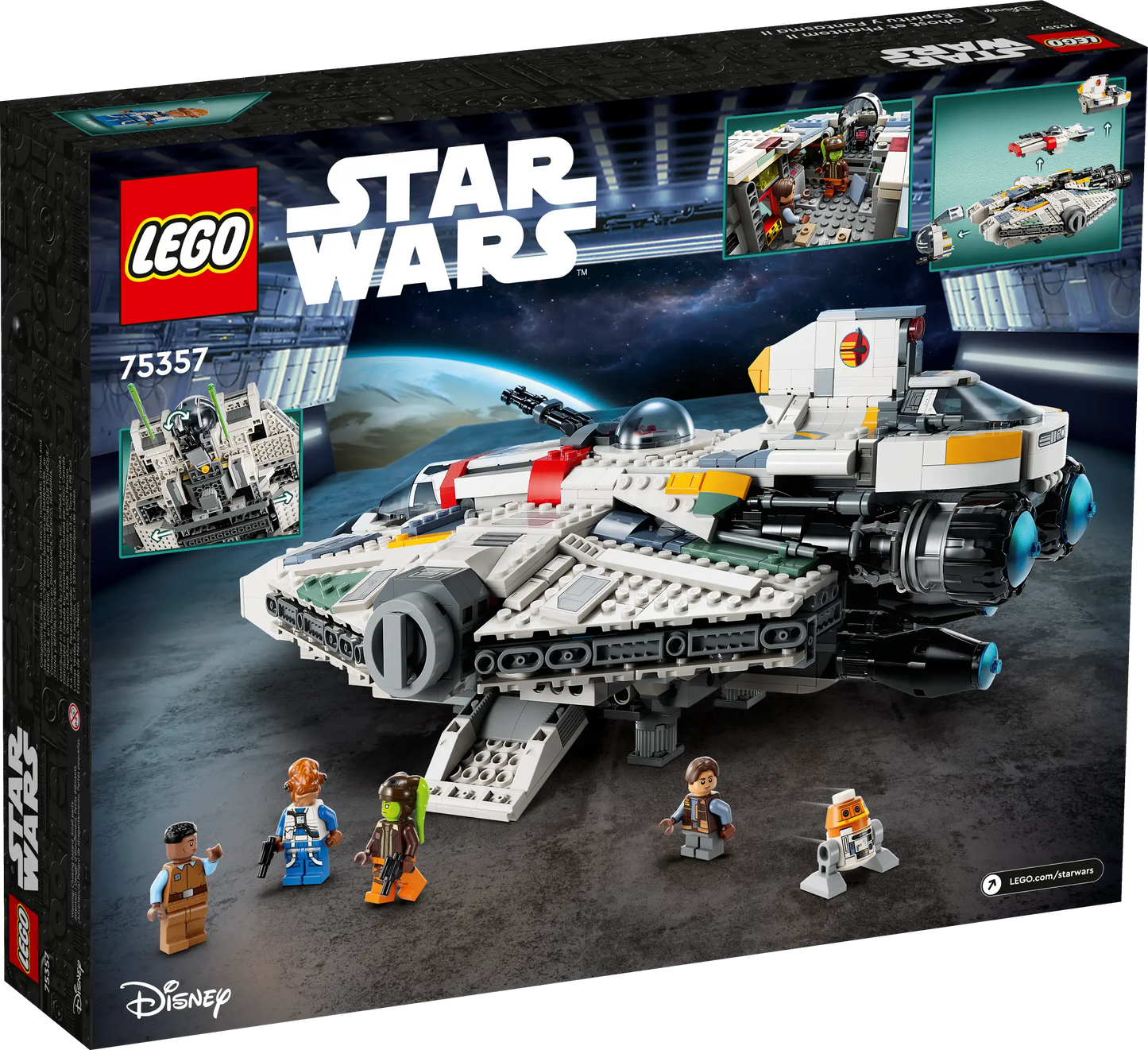 LEGO Star Wars 75357 Ahsoka Ghost & Phantom II