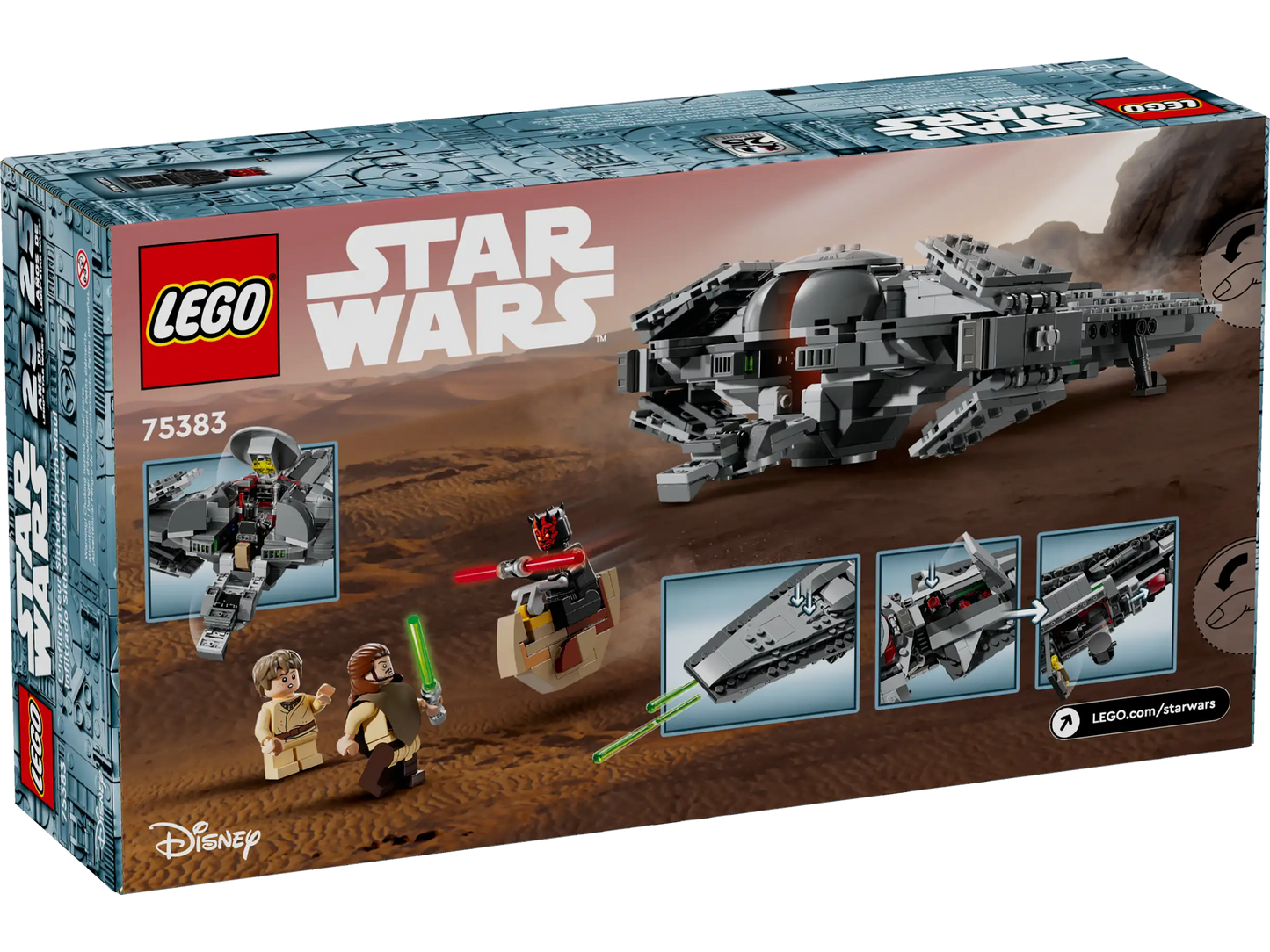 LEGO Star Wars 75383 Darth Maul's Sith Infiltrator