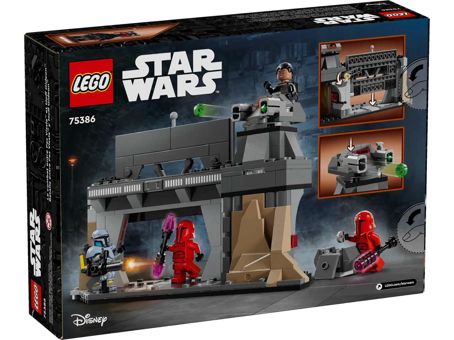 LEGO Star Wars 75386 Paz Vizsla and Moff Gideon Battle