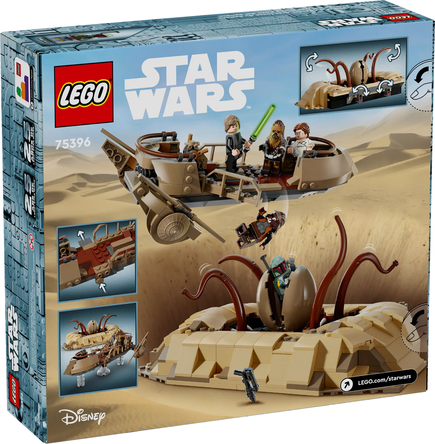 LEGO Star Wars 75396 Desert Skiff & Sarlacc Pit