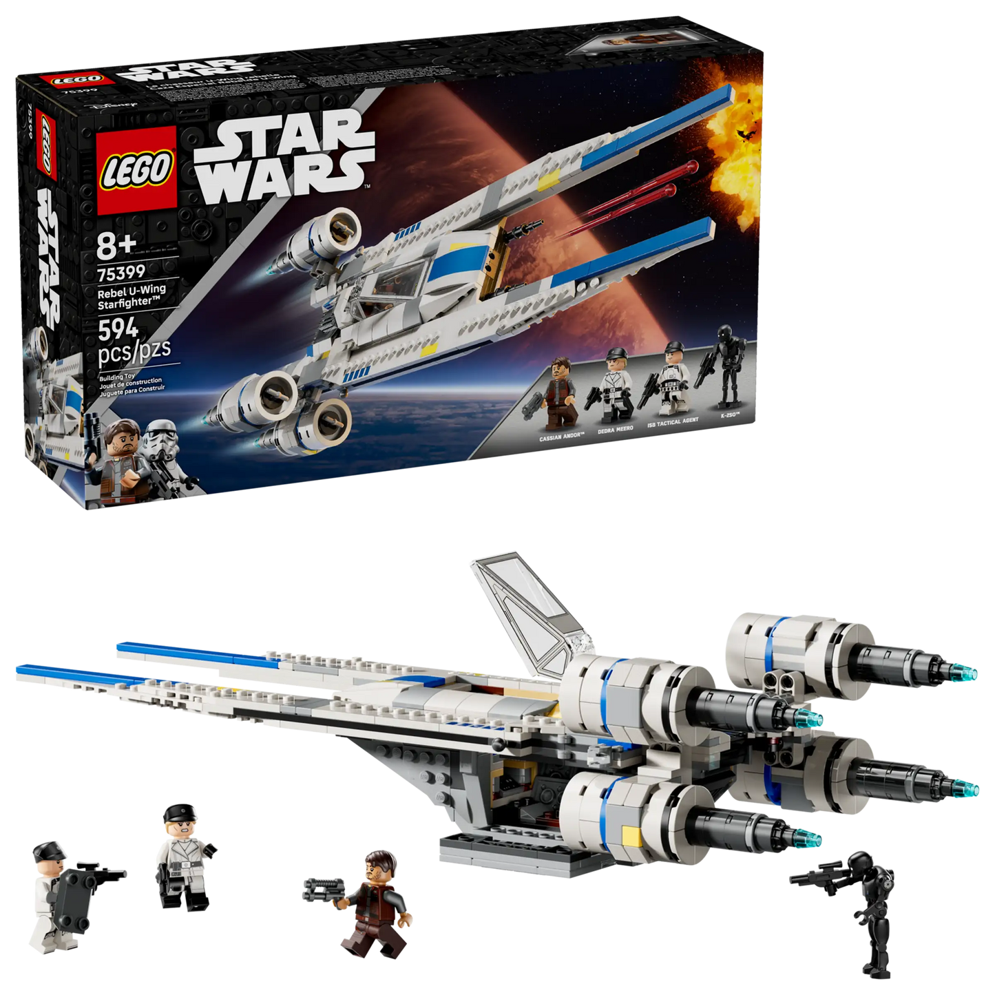 LEGO Star Wars 75399 Rebel U-Wing Starfighter