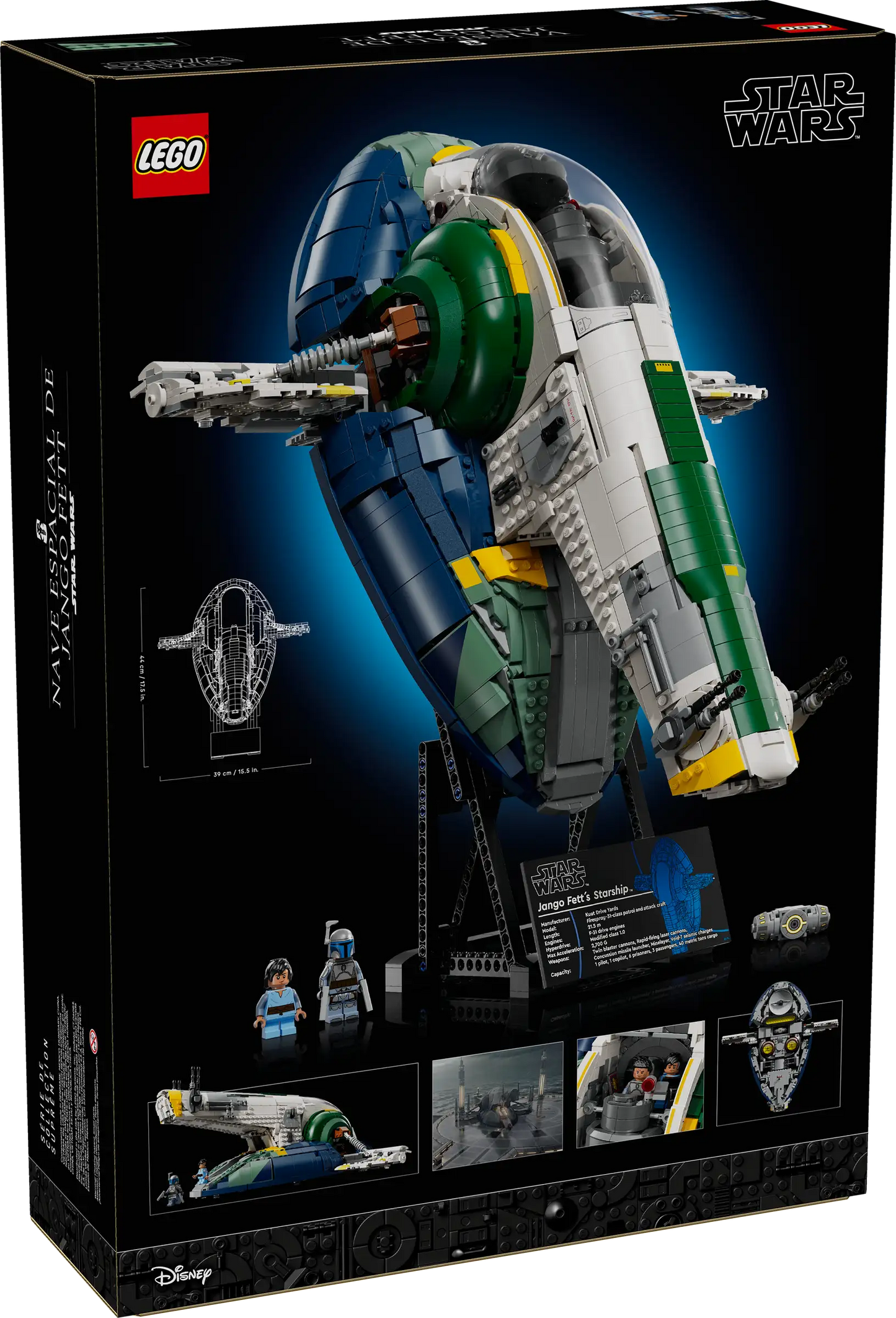 LEGO Star Wars 75409 Jango Fett's Firespray-Class Starship