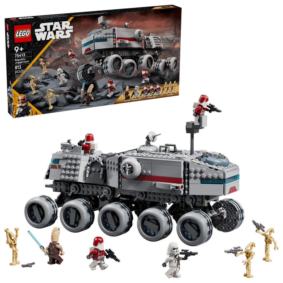 LEGO Star Wars 75413 Republic Juggernaught