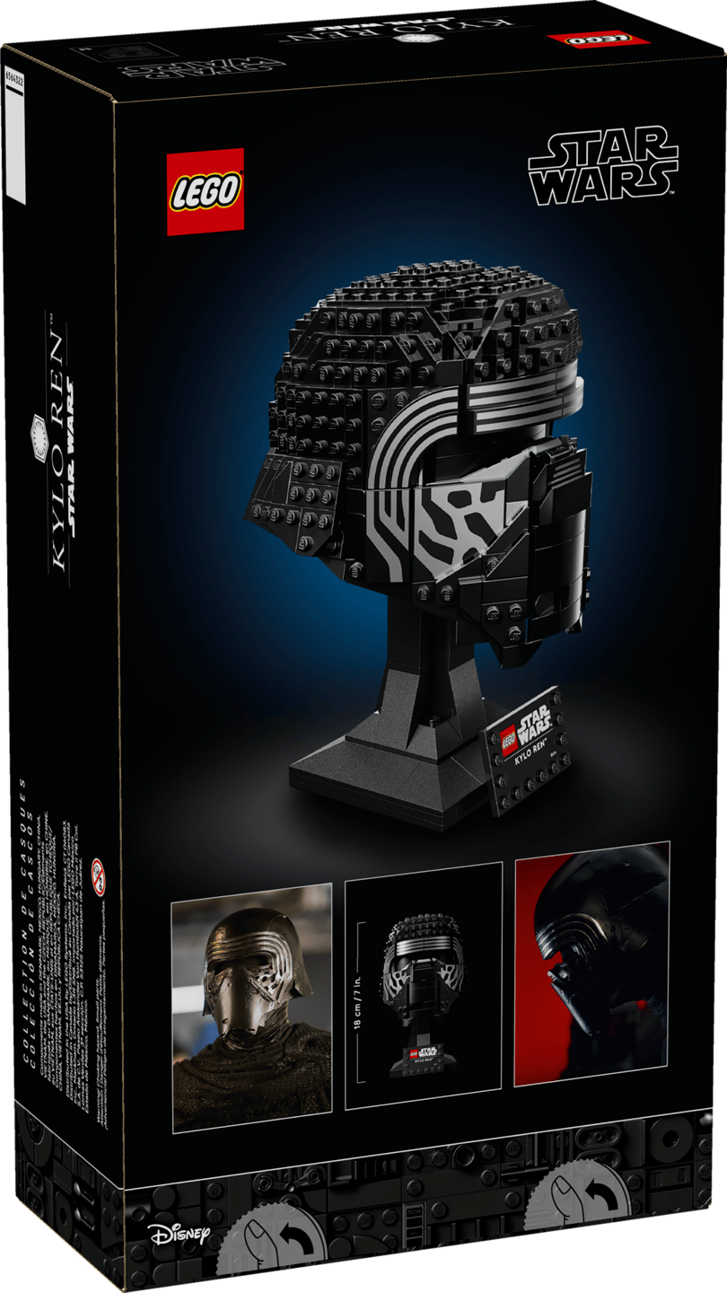 LEGO Star Wars 75415 Kylo Ren Helmet