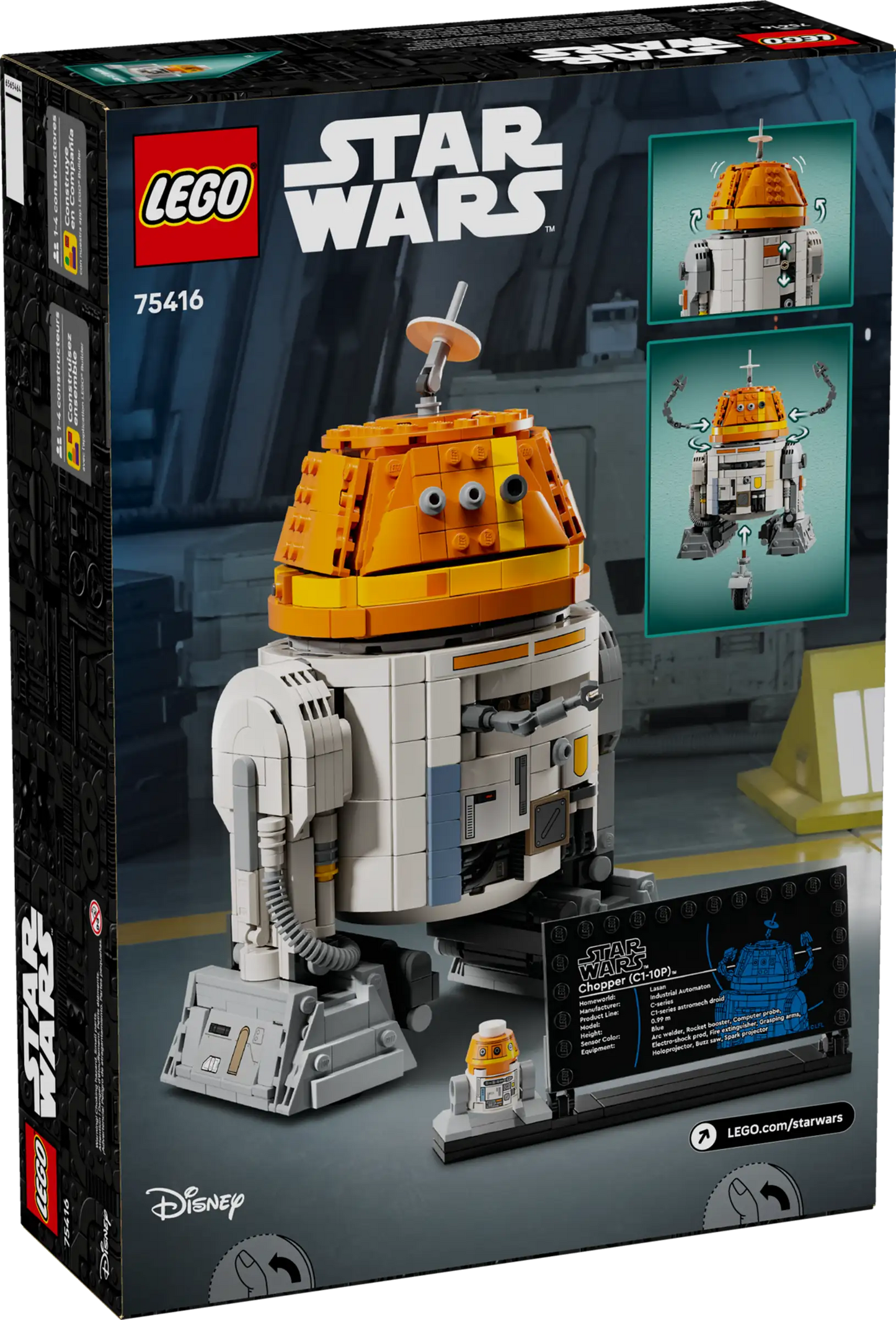 LEGO Star Wars 75416 Chopper (C1-10P) Astromech Droid
