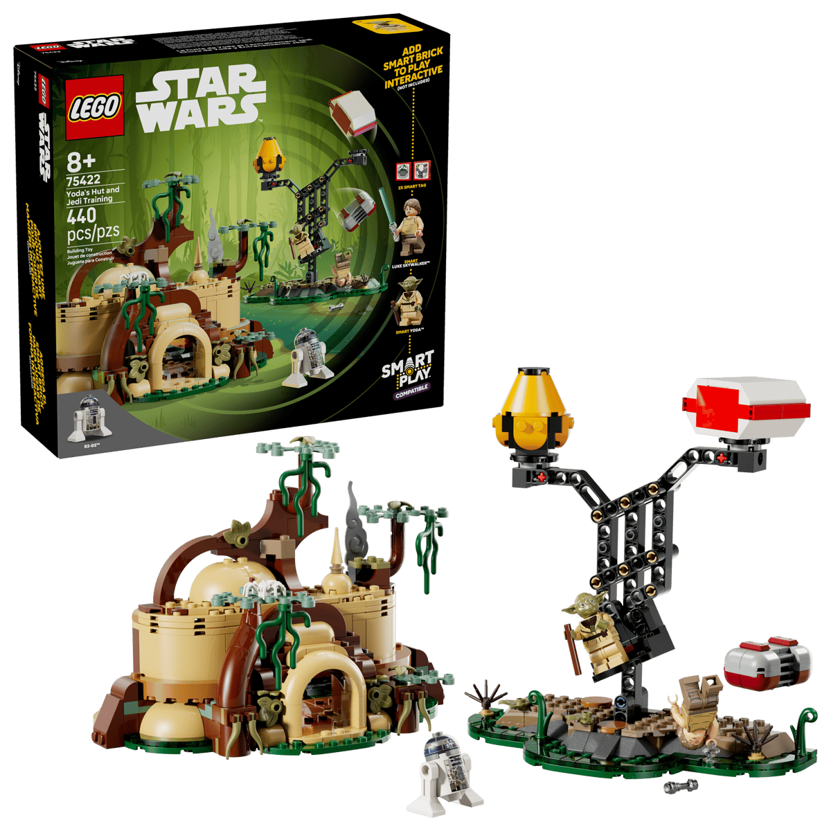 LEGO Star Wars 75422 Yoda's Hut and Jedi Training