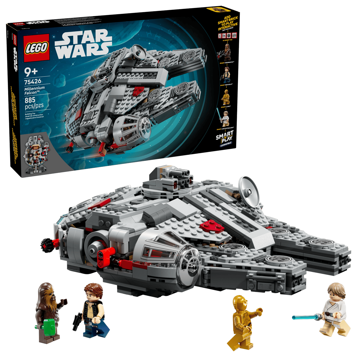 LEGO Star Wars 75426 Smart Play Millennium Falcon