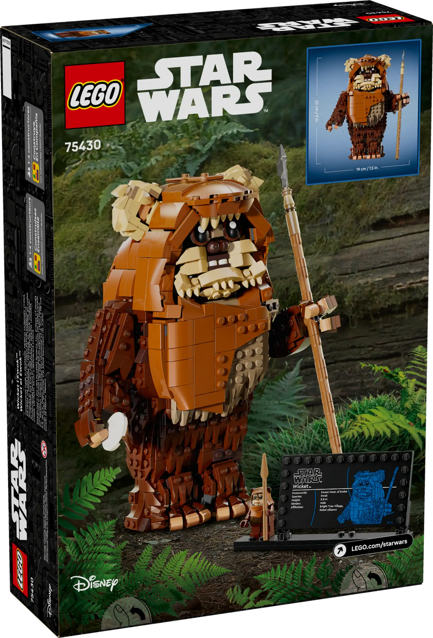 LEGO Star Wars 75430 Wicket the Ewok