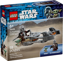 LEGO Star Wars 75436 The Mandalorian & Grogu's Speeder Bike