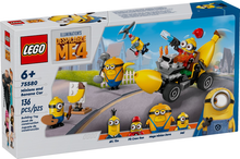 LEGO Despicable Me 4 75580 Minions and Banana Car