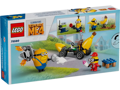 LEGO Despicable Me 4 75580 Minions and Banana Car