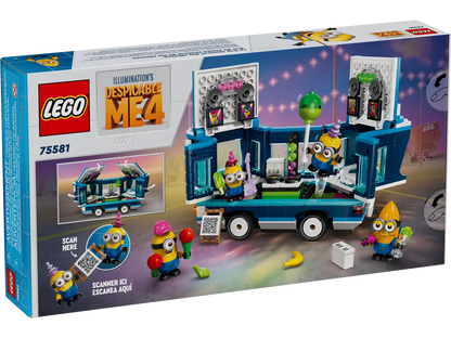 LEGO Despicable Me 4 75581 Minions' Music Party Bus