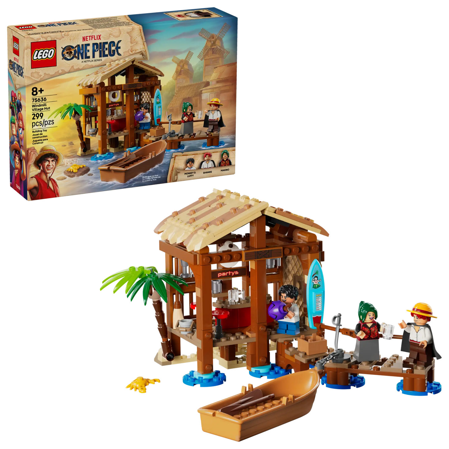 LEGO One Piece 75636 Windmill Village Hut