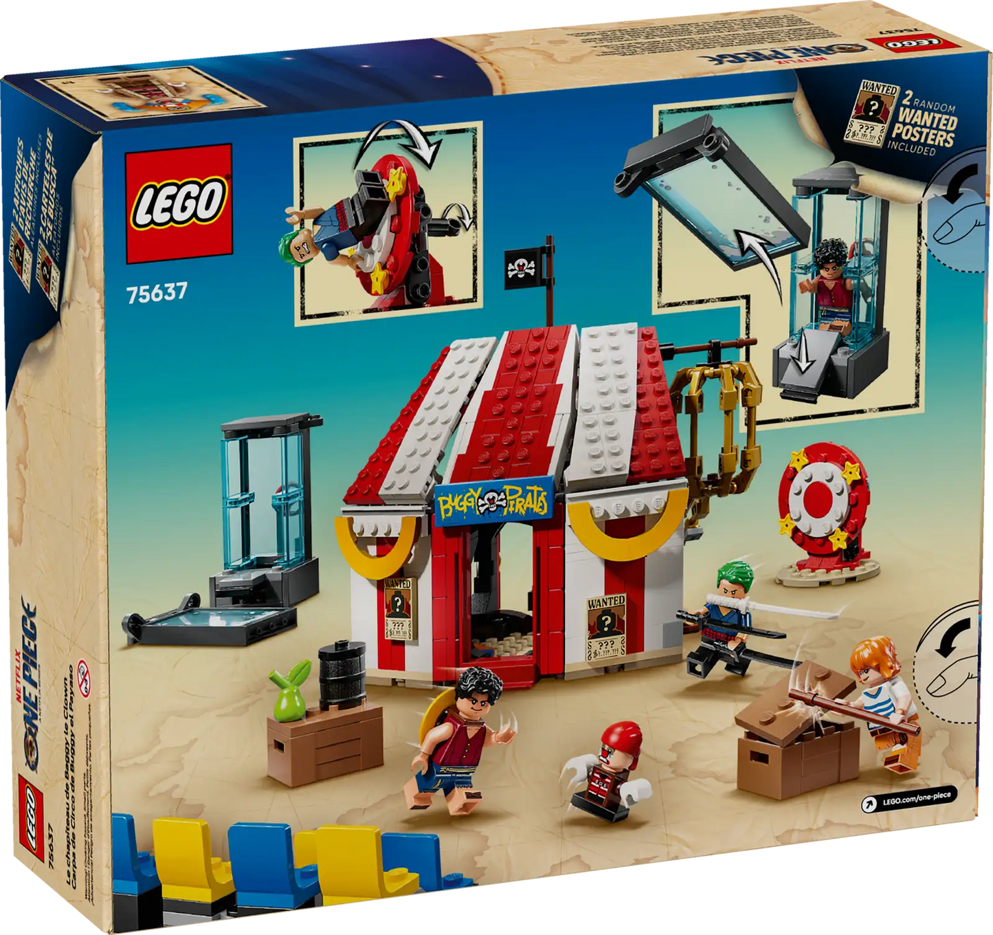 LEGO One Piece 75637 Buggy the Clown's Circus Tent
