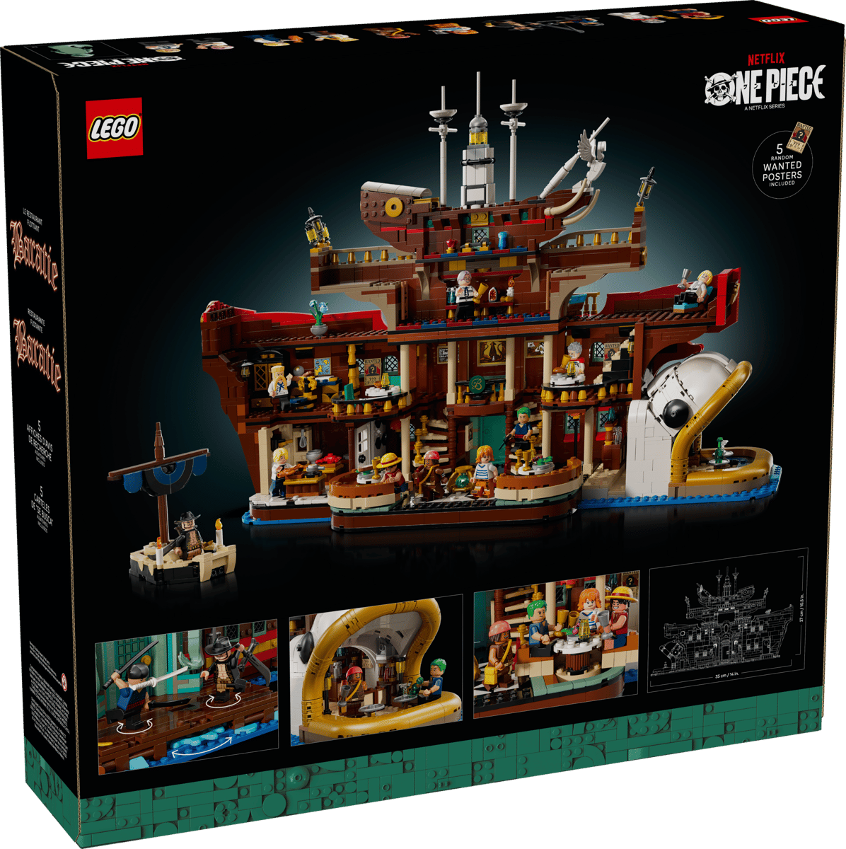 LEGO One Piece 75640 The Baratie Floating Restaurant