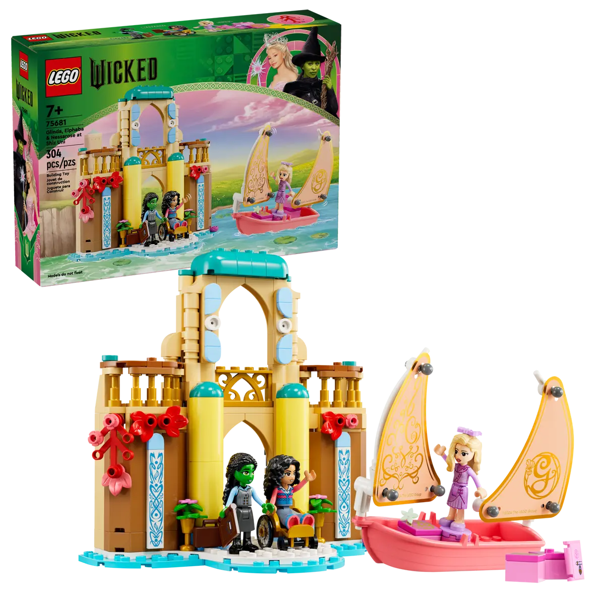 LEGO Wicked 75681 Glinda, Elphaba & Nessarose at Shiz University