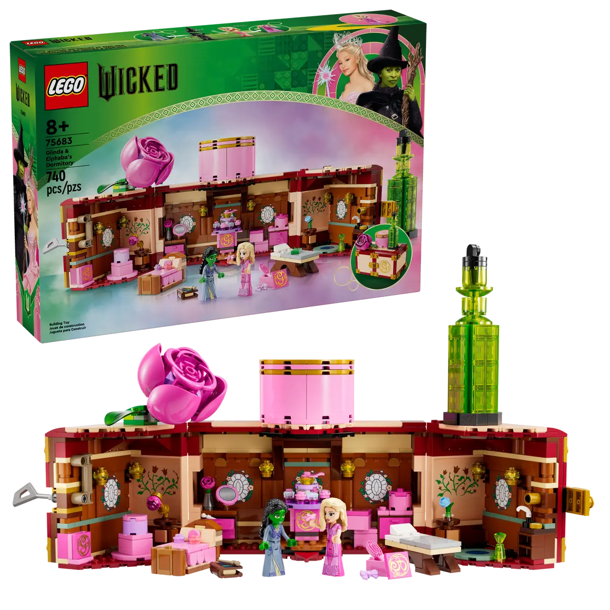 LEGO Wicked 75683 Glinda & Elphaba's Dormitory