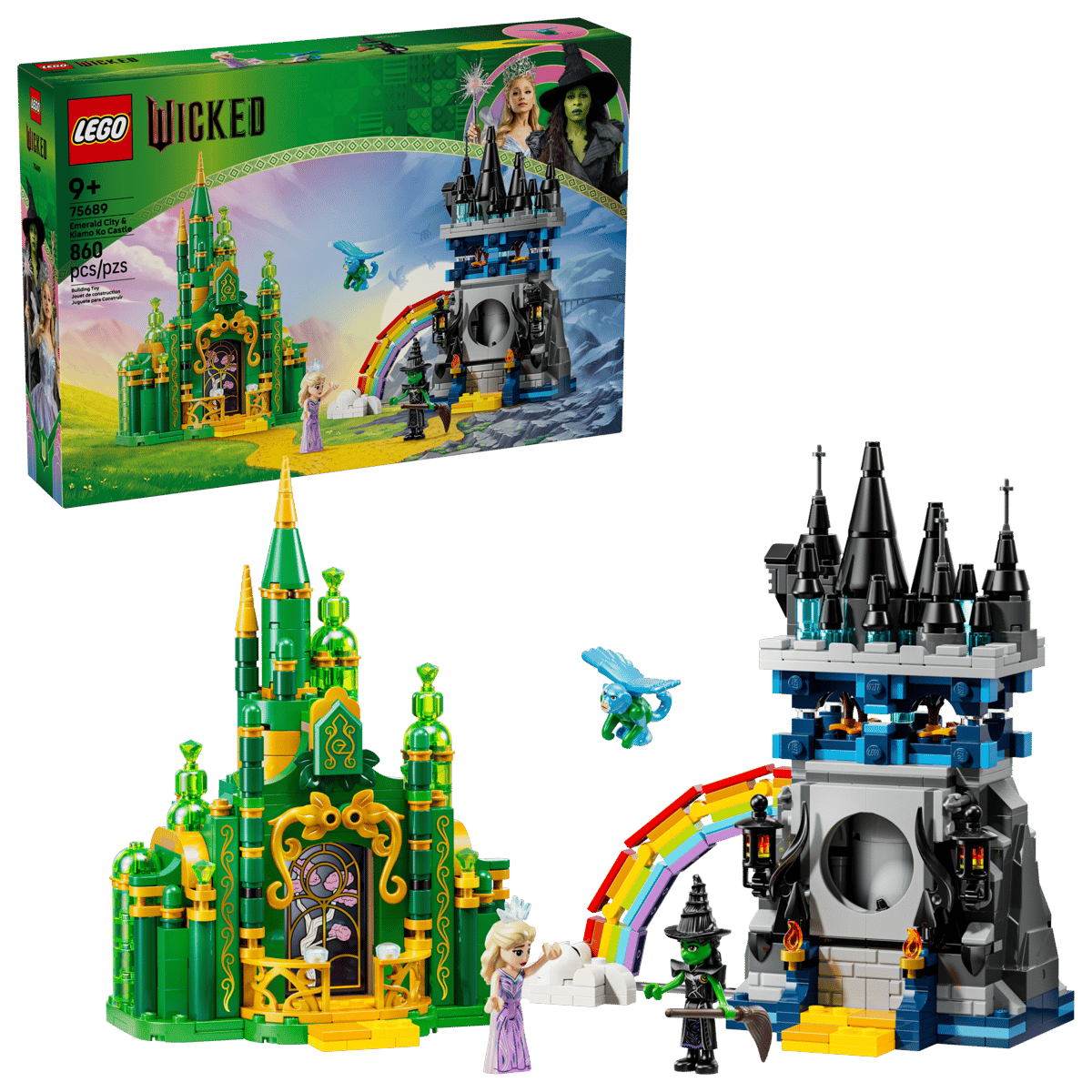 LEGO Wicked 75689 Emerald City & Kiamo Ko Castle