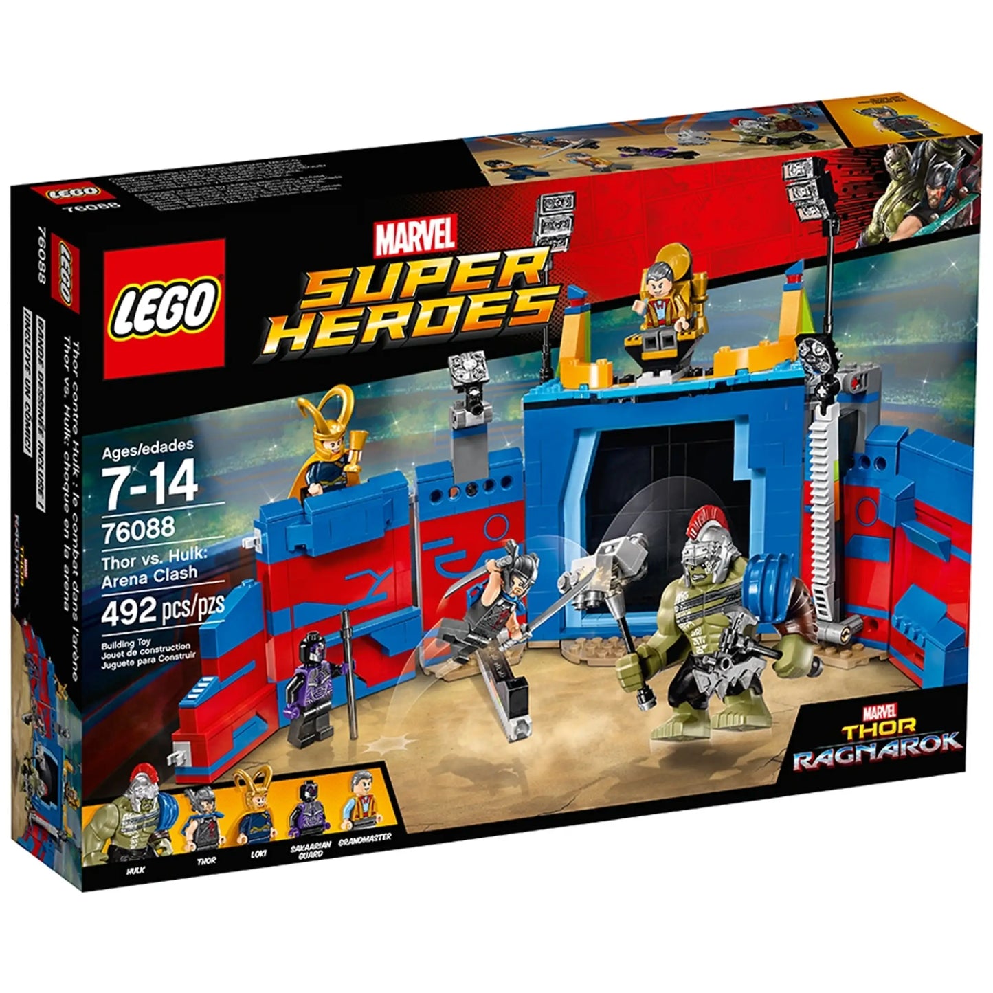 LEGO Marvel 76088 Thor vs. Hulk: Arena Clash